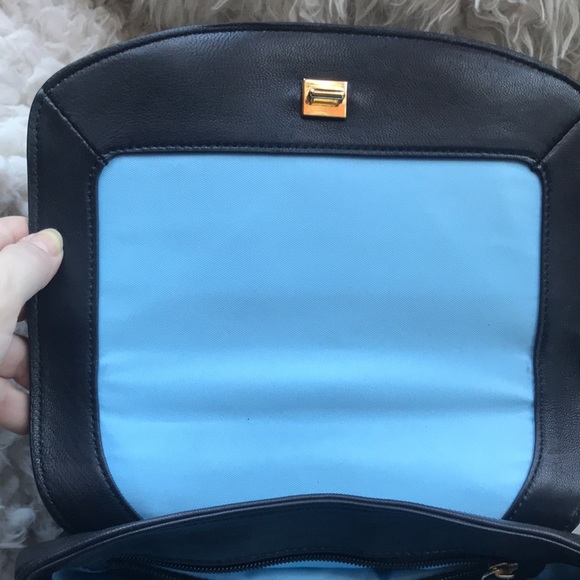 Cynthia Rowley Black Leather Bag - Picture 10 of 16